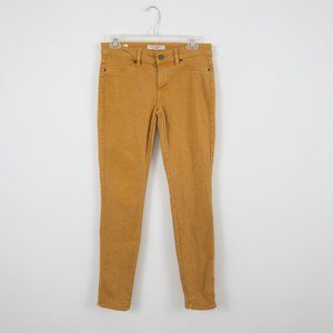 Rich & Skinny 27 Skinny Jeans Mustard Yellow Gold